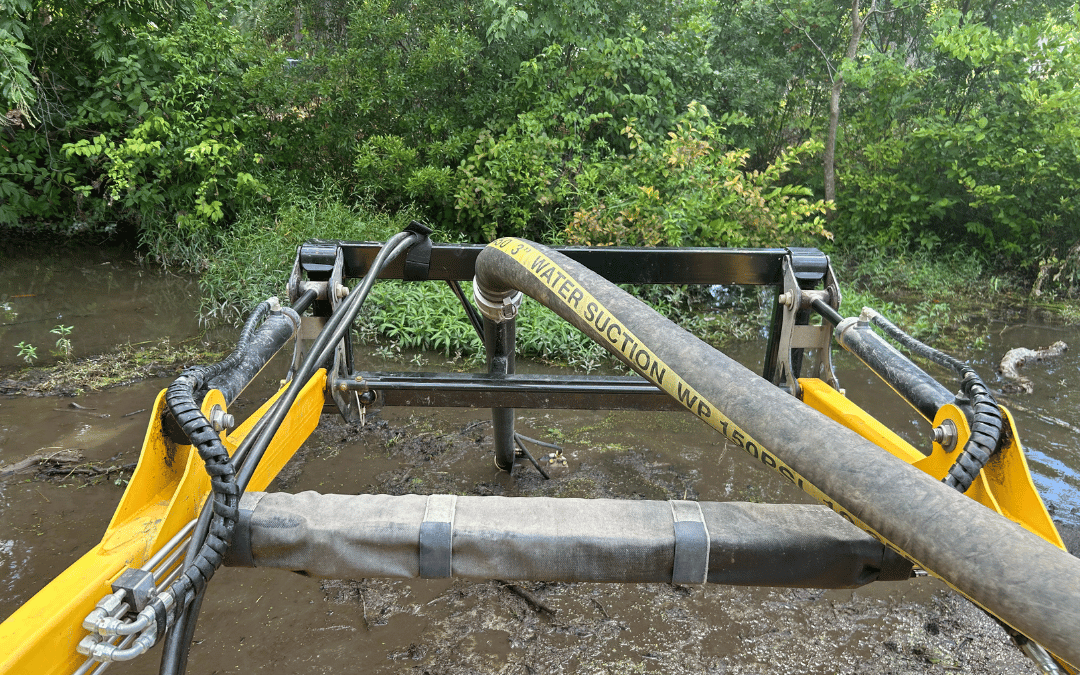 Restoring Pond Health: Effective Silt and Muck Removal with Weedoo Hydraulic Dredging